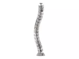 LogiLink KAB0064 vertikali ergonominė pelė, laidinė, USB, optinė, 800/1200/1600 DPI, 6 mygtukai, sidabrinė