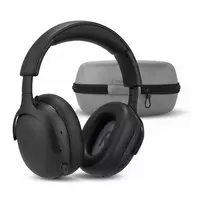 MEDION LIFE HX-1 Plus Ausinės Uždedamos Juodos ANC Bluetooth 5.2 100h Baterija IPX4