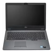 Fujitsu LIFEBOOK U758 15.6 inch FHD nešiojamas kompiuteris, Intel Core i5-8250U, 8GB RAM, 256GB SSD, Windows 11 Pro, juodas/sidabrinis