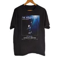 Morrissey 2026 m. liepos mėn. Juodi medvilniniai marškiniai Visų dydžių S-5XL BS1939 S