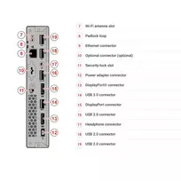 Lenovo Renewed Grade B ThinkCentre M715q Tiny Desktop PC - AMD Ryzen 5 2400GE, 8GB DDR4, 256GB SSD, AMD Radeon Vega 11, Windows 11 Pro
