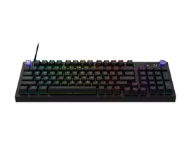Logitech G316 X 98 Gaming Keyboard - Black - US English Layout - Wired USB