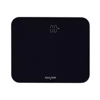 Salter 9204 BFEU12 Phantom virtuvinės svarstyklės, juodos, 5 kg talpa, 1 g padalomis, LCD ekranas, grūdinto stiklo platforma