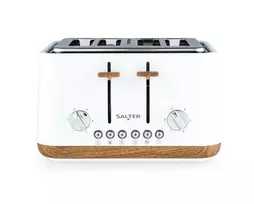 Salter EK5823WHTVDE Toronto 4-Slice Toaster