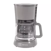 Progress EK6658PVDE Mellow Filter Coffee Machine - 1.25L, 900W, Grey/Silver
