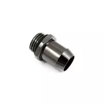 XSPC G1/4 inch to 1/2 inch Barb Fitting - Black Chrome - 24mm Length