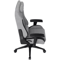LORGAR CHA41 Ergonomic Gaming Chair Advanced, Premium Anti-Stain Fabric, Grey