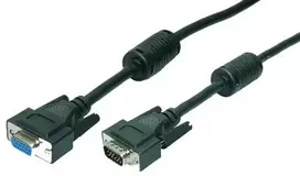 LOGILINK VGA kabelis 2m juodas Vyriškas į Vyrišką