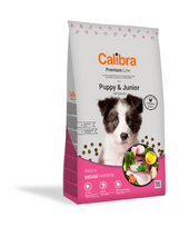 CALIBRA Dog Premium Line Puppy & Junior sausas pašaras jauniems šunims su vištiena, 12 kg