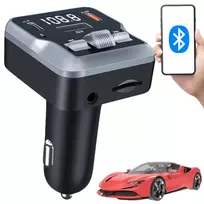 EXTRALINK Bluetooth FM Transmitter su 2 USB įkrovimo prievadais ir MicroSD kortelių lizdu