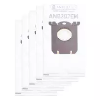 EXTRALINK Maišeliai Dulkių Siurbliui, Tinka Electrolux Philips AEG Volta FC8021/03 E201M - 5 Vnt.