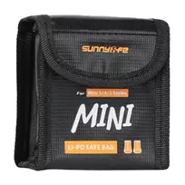 SUNNYLIFE Battery Carrying Case for DJI Mini 3 Pro / Mini 4 Pro / Mini 5 Pro (Holds 2 Batteries) - Grey