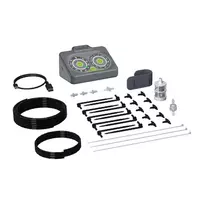 RainPoint IK149 Potted Plant Watering Kit - Automatinė lašelinė drėkinimo sistema 10 vazonų, USB/baterijos, LCD ekranas