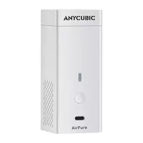 ANYCUBIC AirPure Oro Valiklis (2 vnt.) – Aktyvintos Anglies Filtras, Įkraunamas, USB-C, Juoda/Pilka