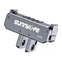 Sunnylife Aliumininis Dvikryptis Tvirtinimo Adapteris, skirtas Osmo Nano / Action 6