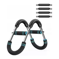 MERACH MR-2500B1 Smart Chest Trainer su hidrauliniu pasipriešinimu, Bluetooth 5.0, programėlės valdymu, juoda/pilka