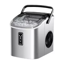 EUHOMY IM08 ledo gaminimo aparatas, 1.2 L, 12 kg (sidabrinis)