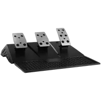 Vairas SVEN GC-W1000 su pedalais, pavarų dėže, Force Feedback, D-Pad, 17 mygtukais, skirtas Xbox One/PS4/PC/X-D-Inpu