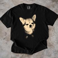 Smoking Chihuahua Shirt, Funny Dog Meme Tee, Vintage Y2K Grunge Dog Graphic, Edgy Chihuahua T-Shirt, Comfort Colors Gift For Dog Lovers 2XL