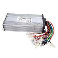 48V 2000W nuolatinės srovės bešepetėlio variklio greičio reguliatorius elektriniam dviračiui, paspirtukui, motociklui gray