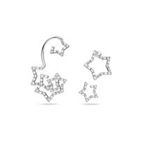 Swarovski Stella ear cuff women's temperament, high-end and light luxury 5617757 balta