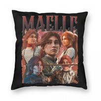 Clair Obscur Expedition 33 Pillowcase Printing Polyester Cushion Cover Decorations Throw Pillow Case Cover Living Room Peach skin 18*18(CM)-1Pcs