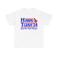 Men's and Women's T-shirts Hawk Tuah 2024 Spit On That Thang Funny Hilarious Meme Gift Unisex Heavy Cotton XXXL