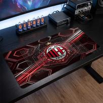AC Milan Printed Large Mouse Pad, Non Slip Soft Rubber Gaming Desk Mat for Office Laptop Computer Decor 30cmx60cm（11.8x23.6inch）