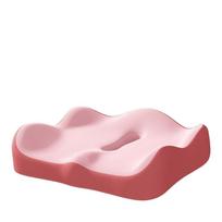 New Memory Foam Coccyx Cushion Pain Relief Non-Slip Car Seat Cushion Thicken Comfort Chair Cushion Orthopedic rožinė