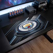 Manchester City Printed Large Mouse Pad, Non Slip Soft Rubber Gaming Desk Mat for Office Laptop Computer Decor 30cmx60cm（11.8x23.6inch）