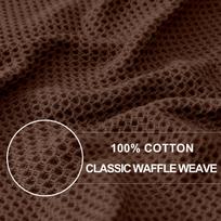 100% Cotton Towel Honeycomb Ultra Absorbent Barista Bar Towel Coffee Machine Rag Household Cleaning Cloth Kitchen Dishcloth 1pcs