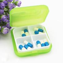 7 Days Pill Box With Clip Lids Medicine Organiser Tablet Storage Dispenser Weekly 1 Pcs ()