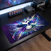 Tottenham Hotspur Printed Large Mouse Pad, Non Slip Soft Rubber Gaming Desk Mat for Office Laptop Computer Decor 30cmx60cm（11.8x23.6inch）