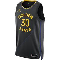 Jordan Stephen Curry Golden State Warriors 2024/25 Statement Edition Vyriškas Jordan Dri-FIT Nba Swingman marškinėlis FQ4719-010 2XL gray