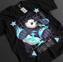Jujutsu Kaisen Shirt Panda T-Shirt Sukuna Gojo Toji Tshirt JJK Anime Unisex Tee L