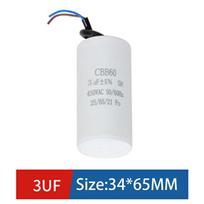 CBB60 Motor Starting Capacitor AC450V 3/4/5/6/8/9/10/12/14/15/16/18/20/25/30/40/45/50/60/70/80UF For Washing Machine