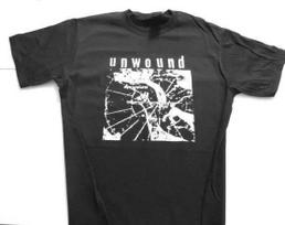 Unwound Band 90's Tour Black Coton All Size Shirt K592 2XL
