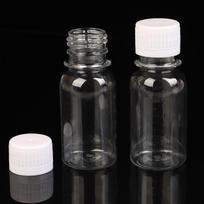 5 vnt. 60 ml maži plastikiniai buteliukai imbieriniai buteliukai su dangteliais Mini sulčių buteliai Daugkartinio naudojimo skysčių butelių talpykla, nepralaidi