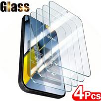4PCS HD Tempered Glass For POCO F8 Ultra F7 Ultra X7 Pro 5G F6 F5 X6 X3 X4 X5 M6 Pro C75 C65 C40 Unlocking Screen Protector Poco F8 ultra balta