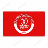 90X150CM Israel Hapoel Tel Aviv City Football Competition Flag Polyester Printed Banner Decor Decoration Garage Flags Tapestry 74x94cm(29x37in)