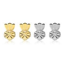 2 Ps Crown Earring Backs Replacements for Posts Earring Backings S auksas