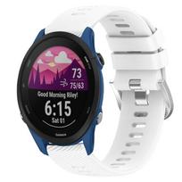 For Garmin Forerunner 255S 18mm Solid Color Silicone Watch Band For Garmin Forerunner 255S balta