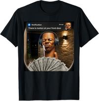 Tung Tung There is Motion At Your Front Door Tung Sahur Meme T-Shirt M