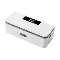 Mini Bag Sealer 1800mAh Rechargeable 8 Adjustable Temperature LED Display Portable Bag Sealer for Snack Food White