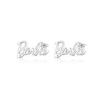 Barbie earrings American style cool gril exclusive ins style for girls to maintain their pierced ears without blockage. Niche design girlish Ba2507061 auksas