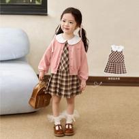 LUSON Okids Girls' Plaid Academy Style Collection 100
