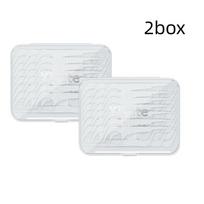 100pcs Dental Double-headed Orthodontic Floss Picks Interdental Brush Braces Brackets Cleaning Floss Between Teeth Cleaner Set