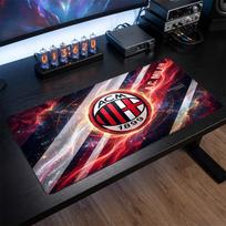 AC Milan Printed Large Mouse Pad, Non Slip Soft Rubber Gaming Desk Mat for Office Laptop Computer Decor 30cmx60cm（11.8x23.6inch）