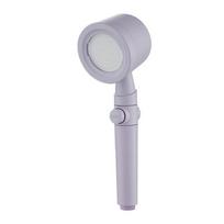 Cloud Feel Soft Backwash Hand Shower Head Filter Anti-Clogging Reversible Detachable Handheld Pressure-Boosting Spray Head (White,ABS Plastic) balta