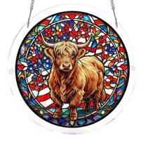 Animal Acrylic Puzzles Suncatcher Window Hanging Colorful Window Suncatcher for Living Room Bedroom Summer Home Balcony Decor